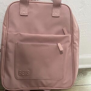BÉIS expandable backpack, atlas pink , brand new never used